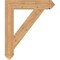 Ekena Millwork Traditional Arts & Crafts Smooth Bracket, Western Red Cedar, 5 1/2"W x 32"D x 38"H BKT06X32X38TRA03SWR - alternate 2